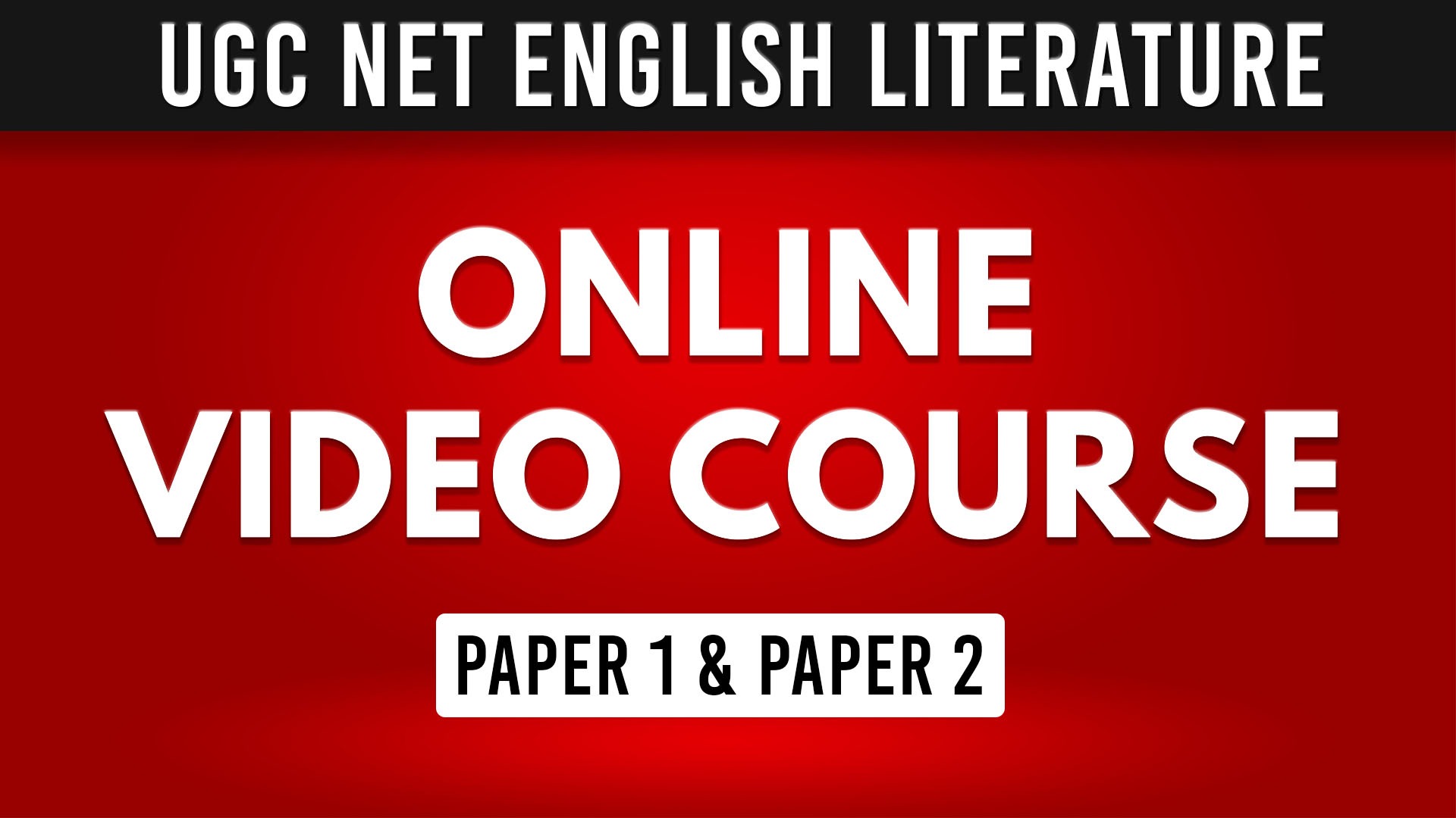 UGC Net Paper 1 & 2 Video Course 